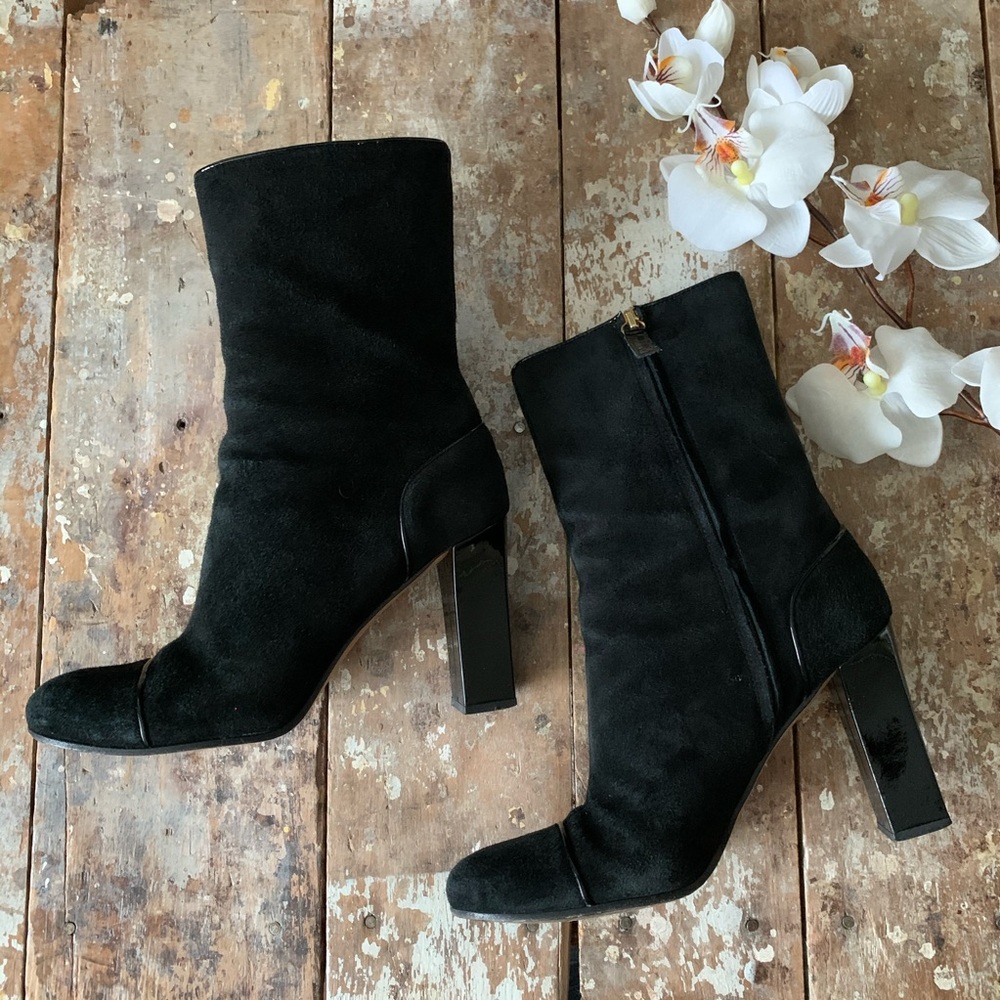 Kate Spade Suede Kiersten Booties